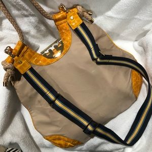 Vintage Tory Burch large crossbody.